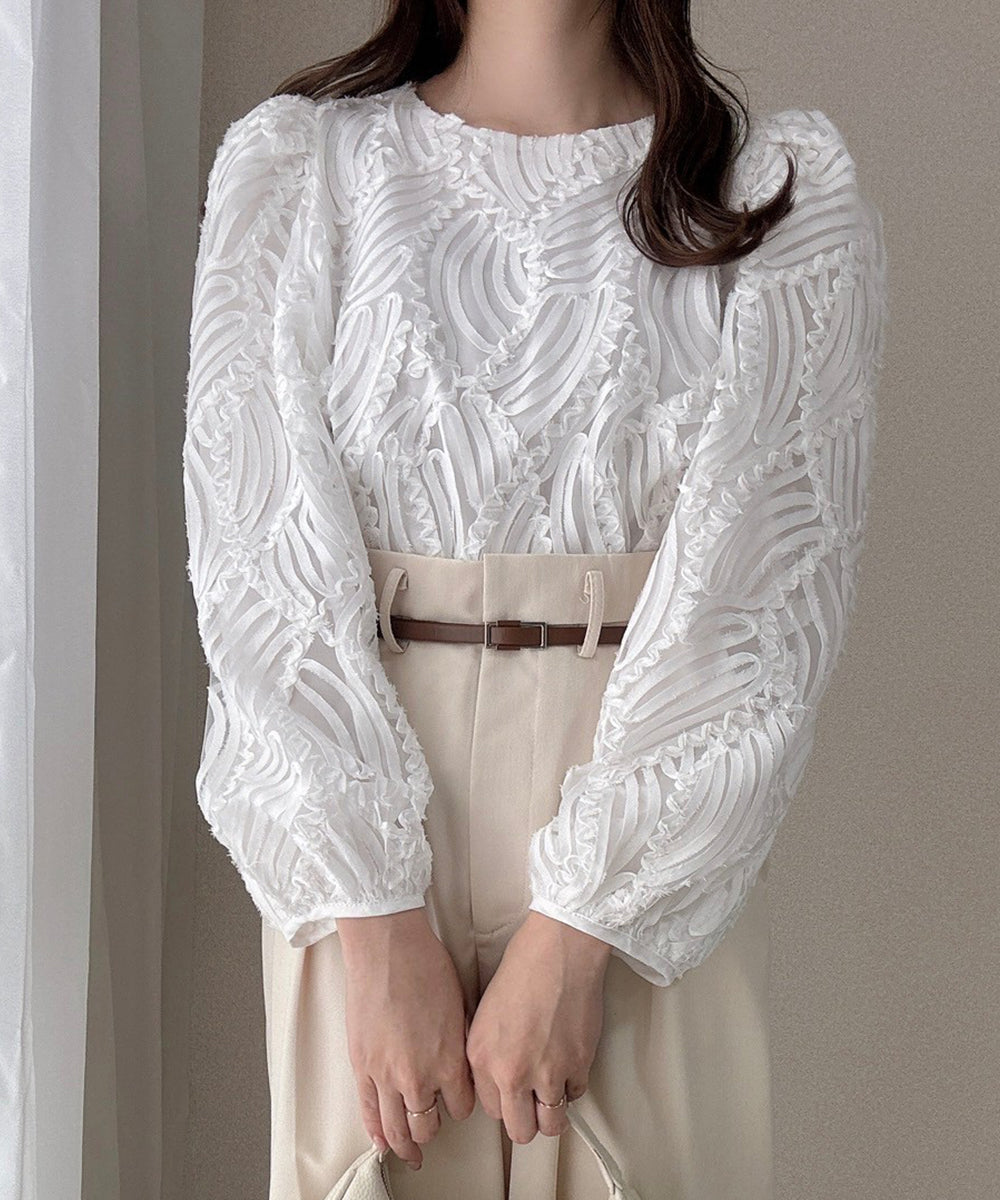 BATTEN LACE BLOUSE