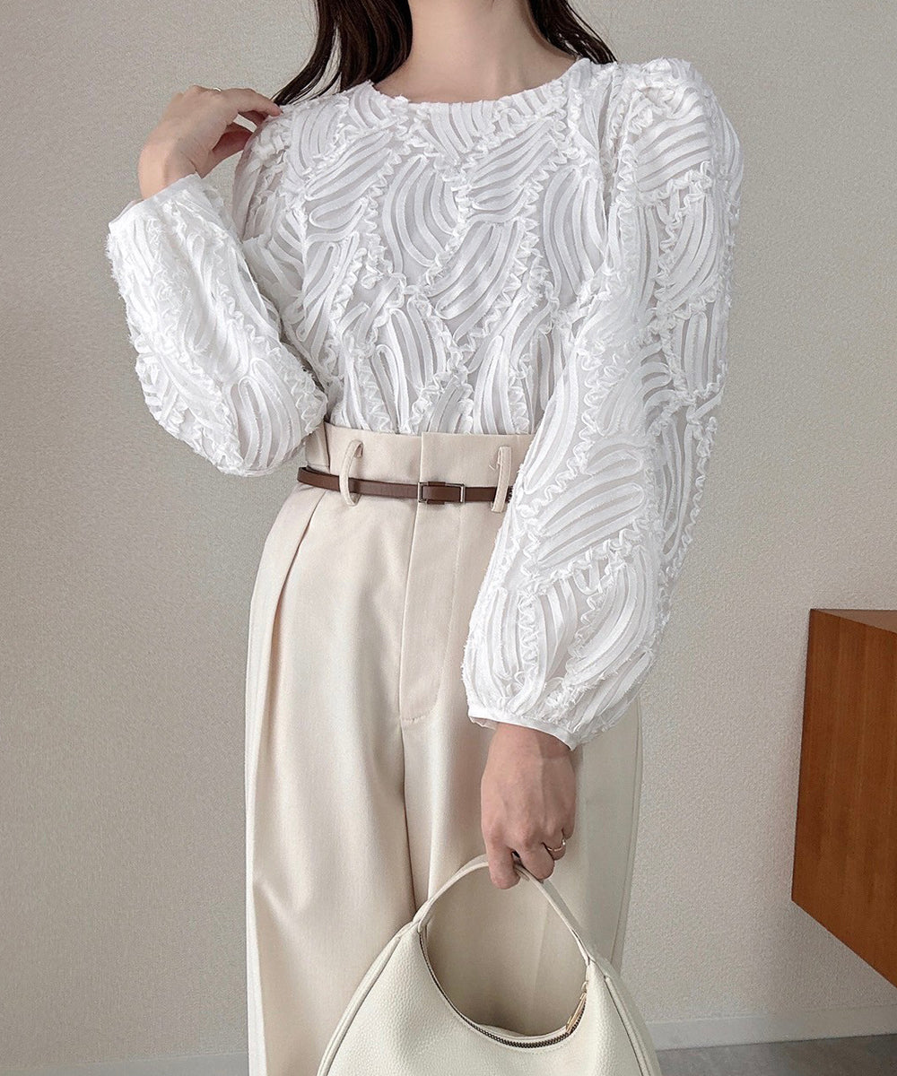 BATTEN LACE BLOUSE