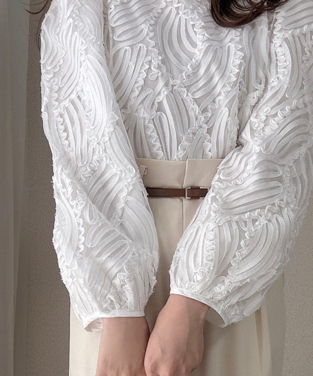 BATTEN LACE BLOUSE