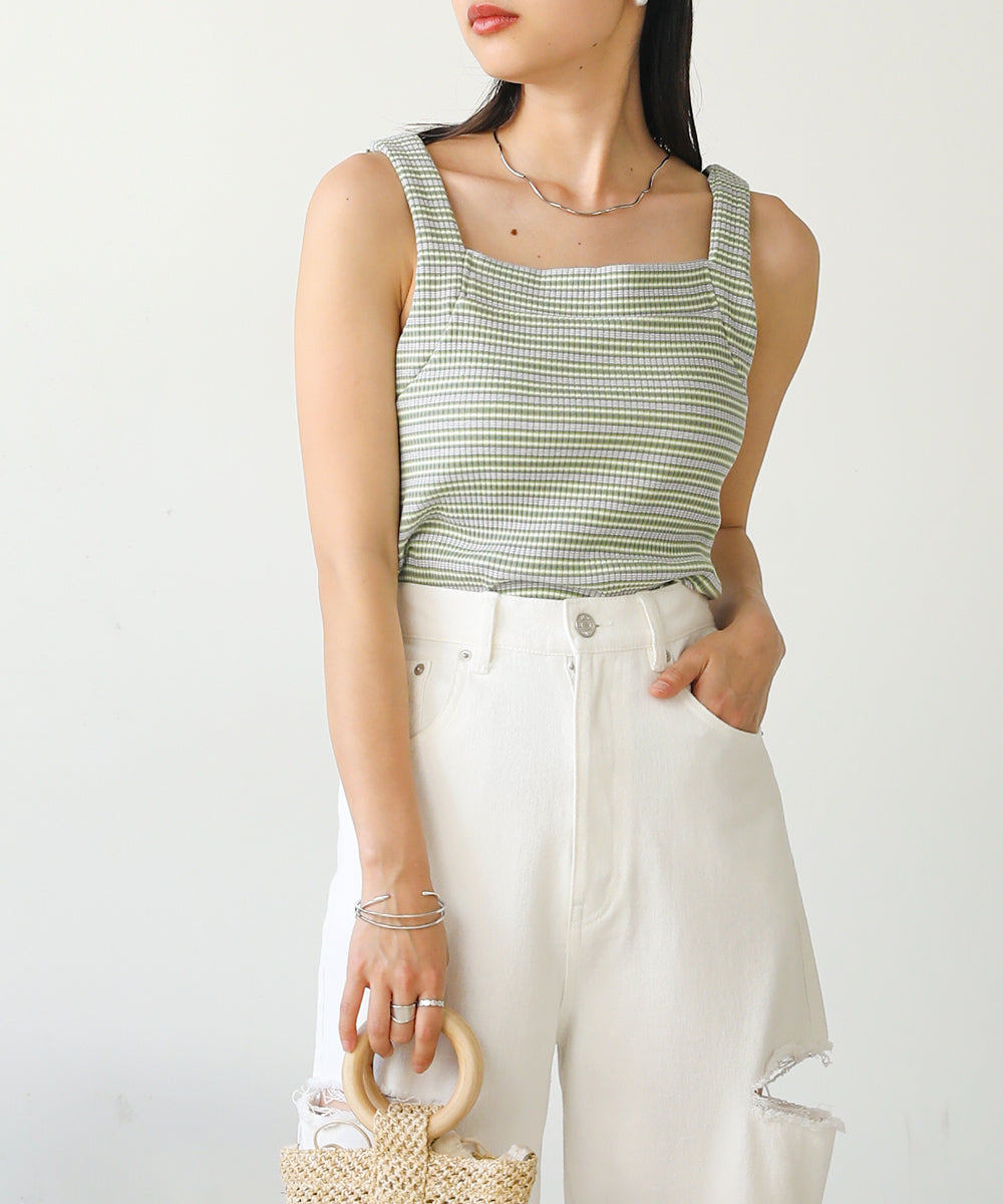 CAMISOLE WITH BORDER CUPS