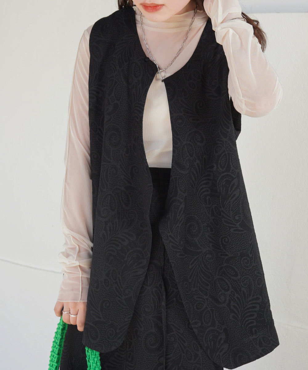 JACQUARD VEST