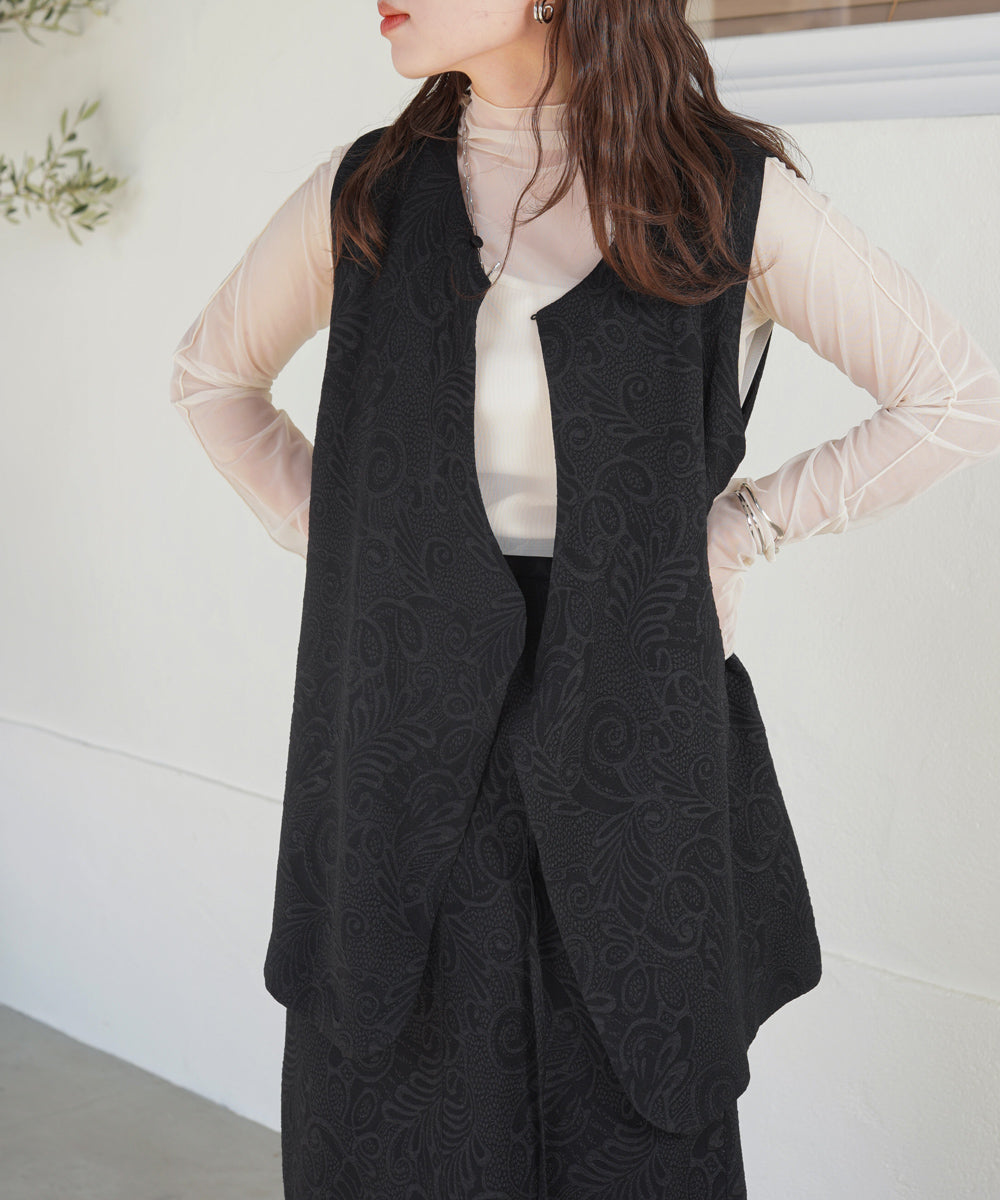 JACQUARD VEST