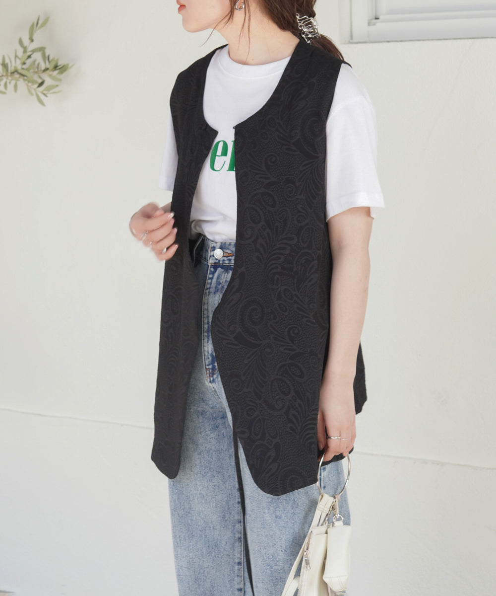 JACQUARD VEST