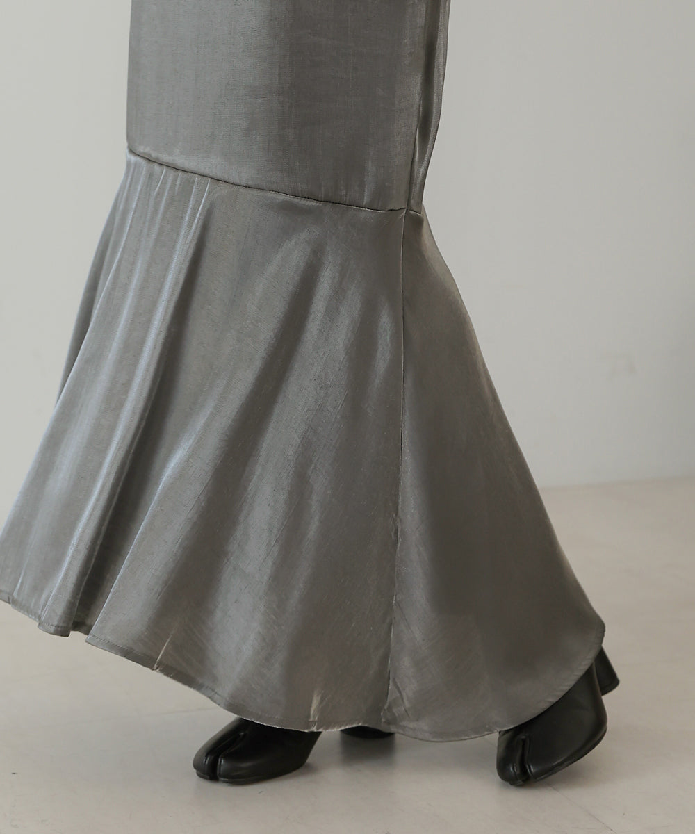 NARROW FLARED SKIRT