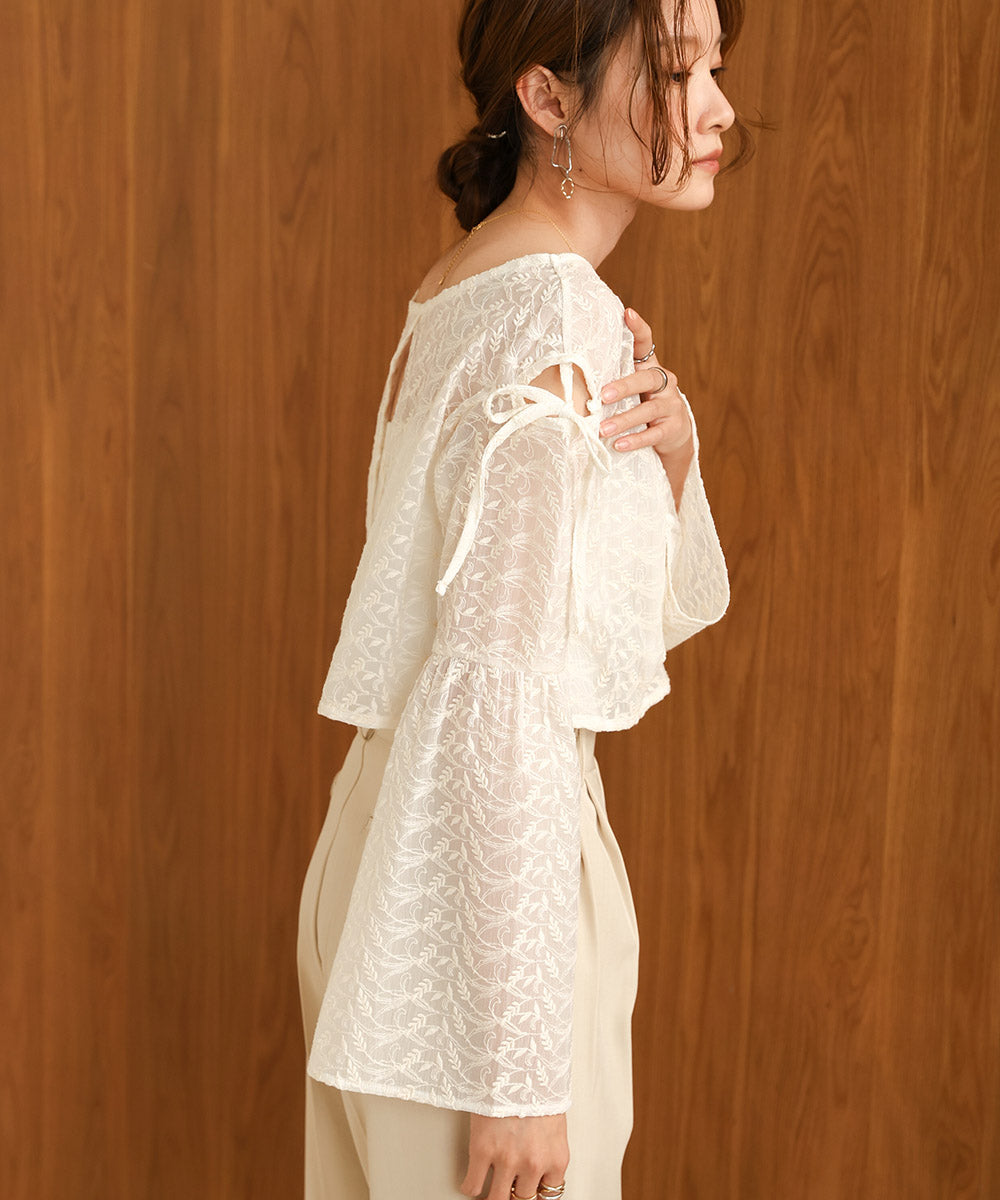 LACE BLOUSE + AMERI ONEPIECE SET