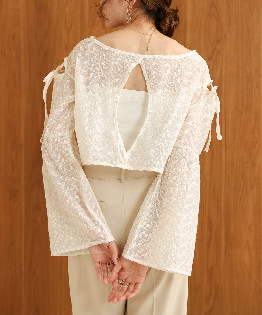 LACE BLOUSE + AMERI ONEPIECE SET