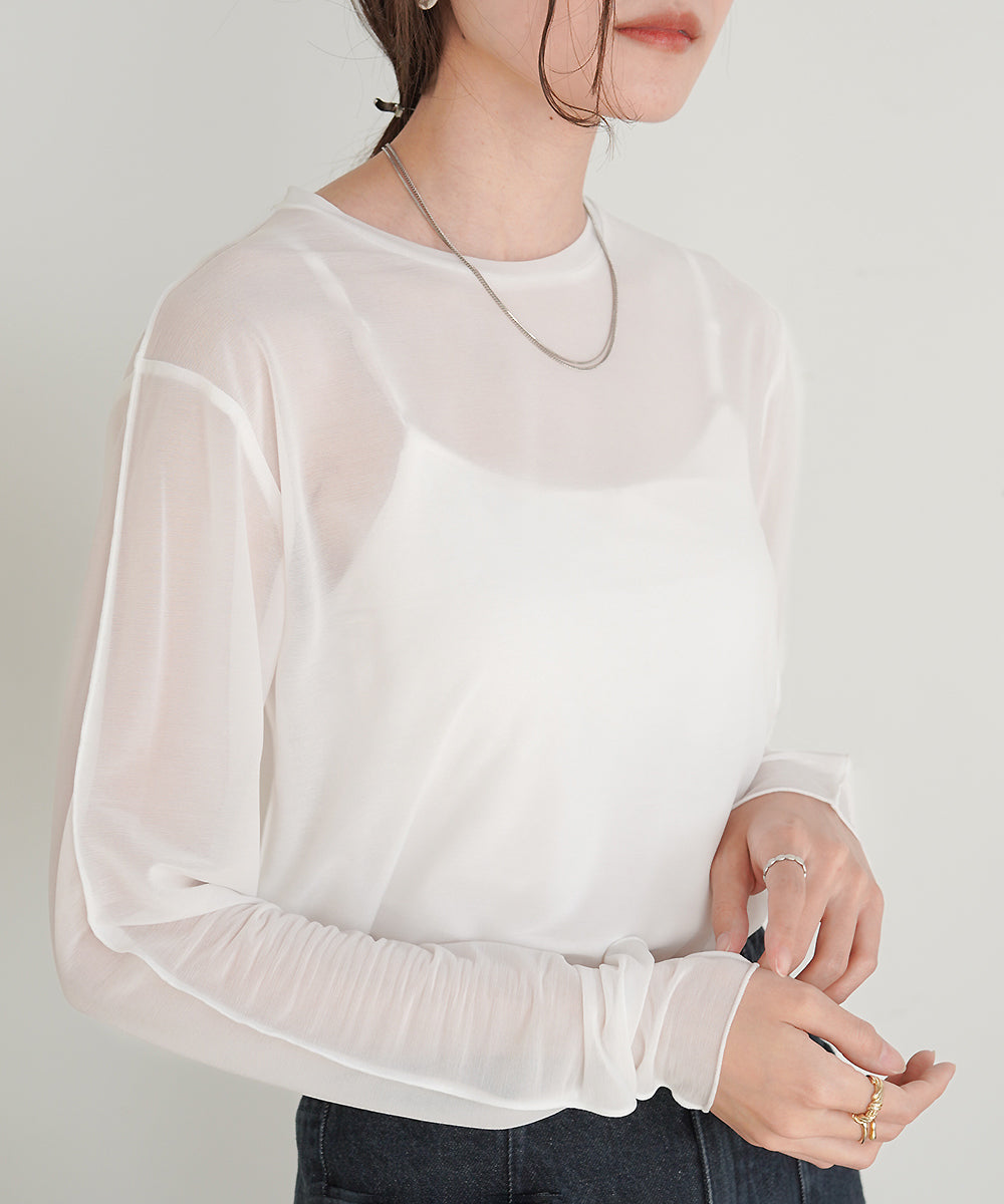 BASIC SHEER TOPS