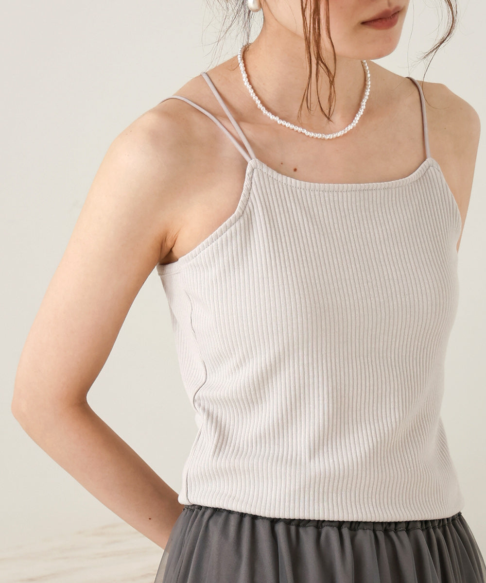 PADDED ASYMMETRICAL CAMISOLE