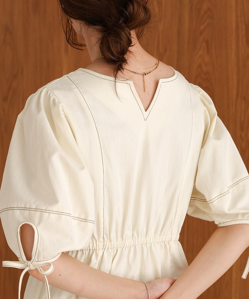 2way lantern sleeve onepiece