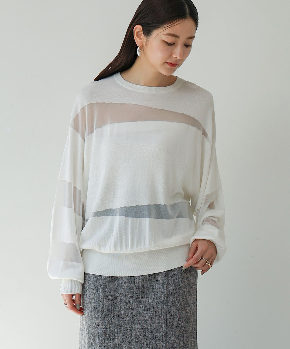 IRREGULAR SHEER TOPS