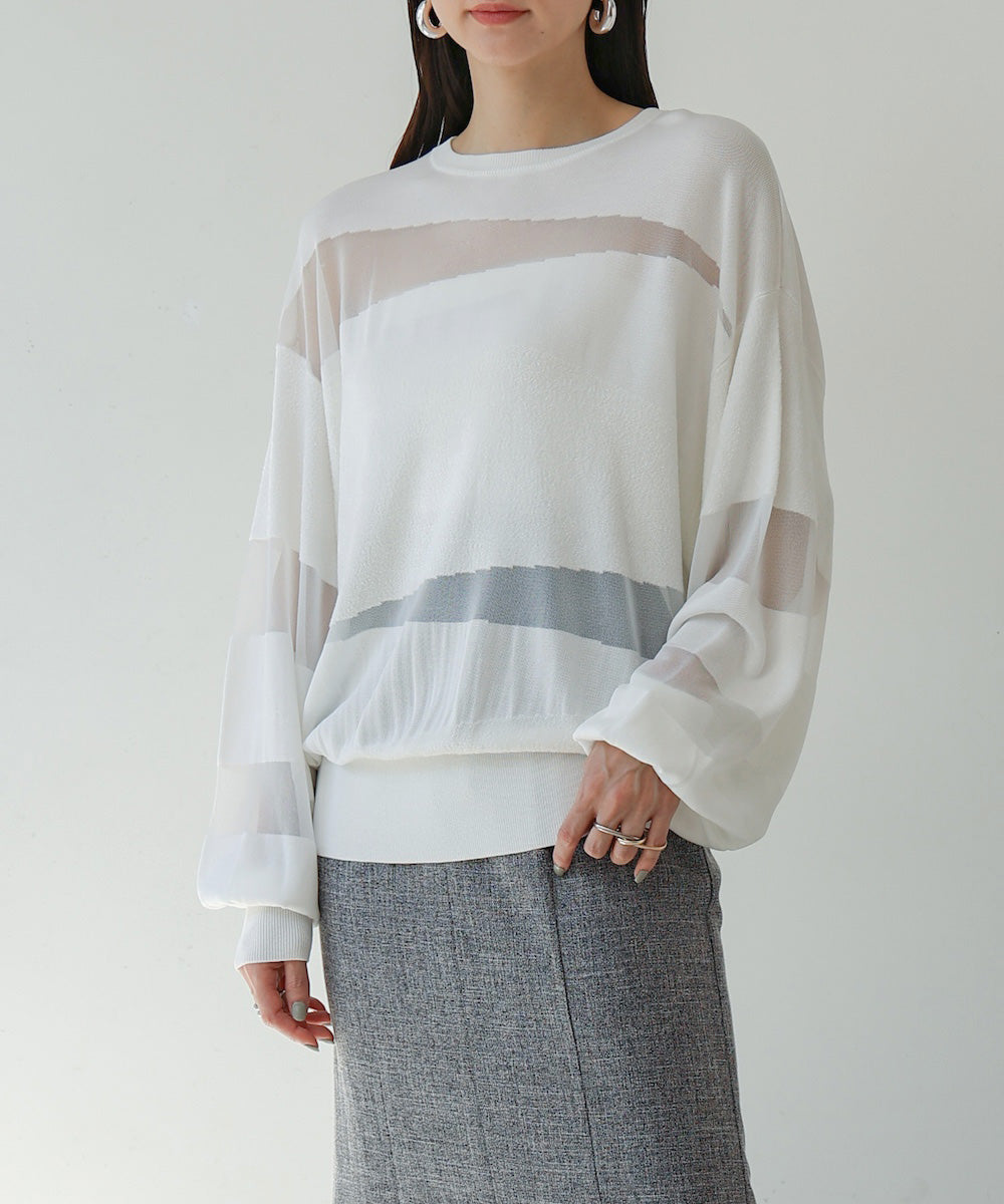 IRREGULAR SHEER TOPS