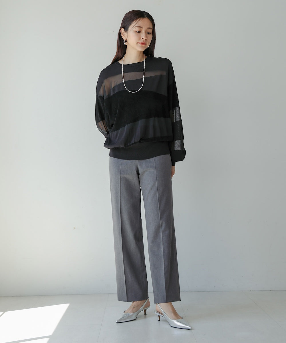 IRREGULAR SHEER TOPS