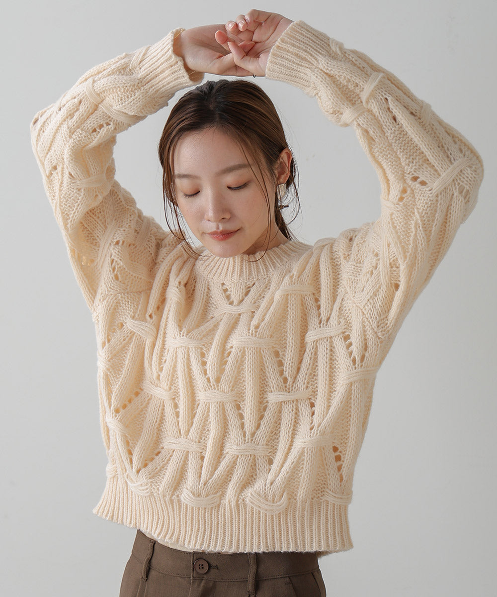 MOHAIR LIKE ANYVEN KNIT