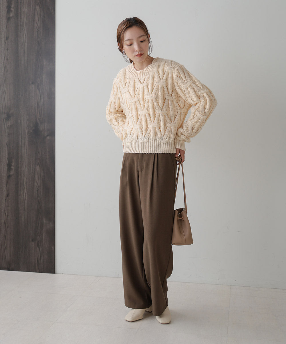 MOHAIR LIKE ANYVEN KNIT