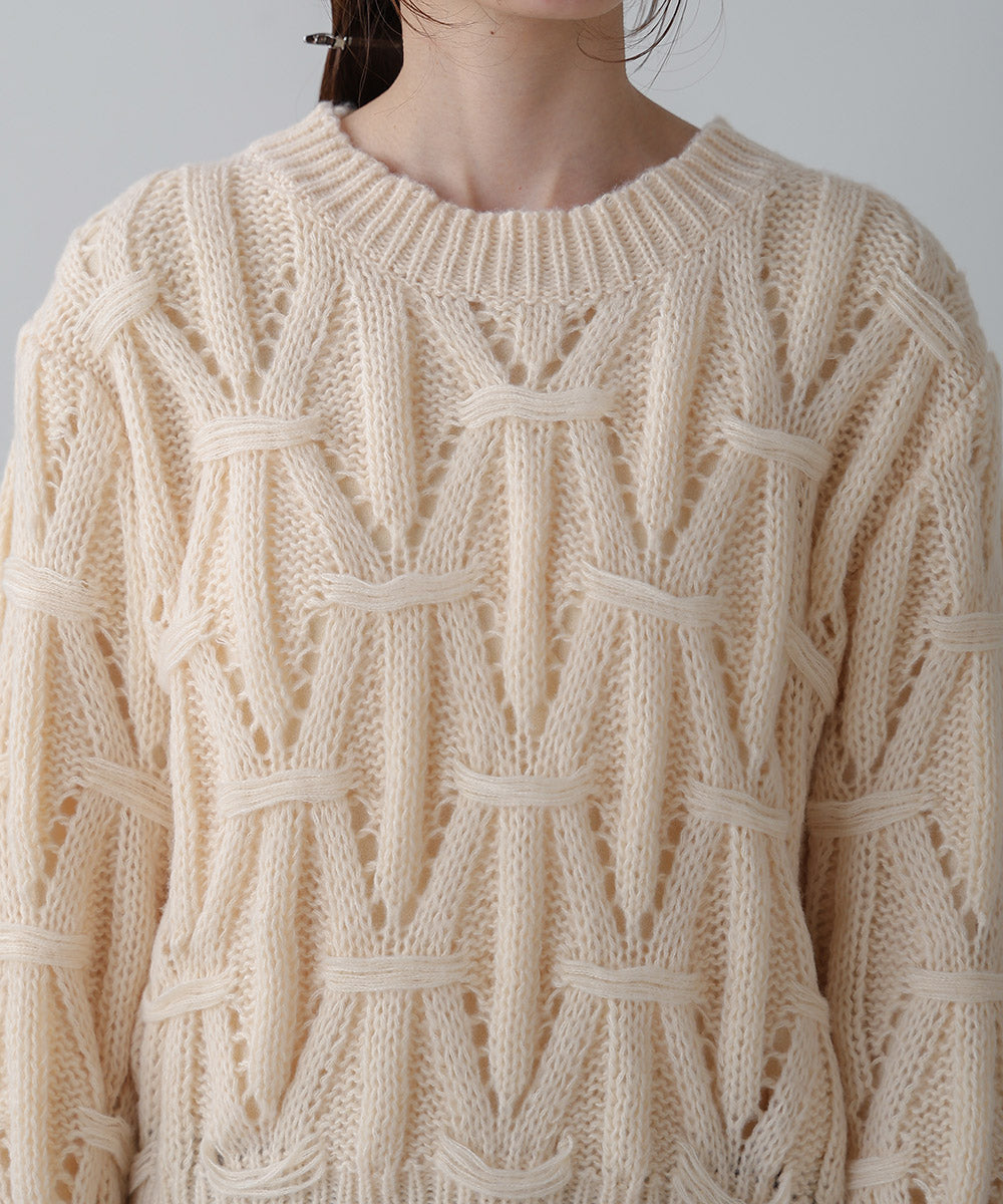 MOHAIR LIKE ANYVEN KNIT