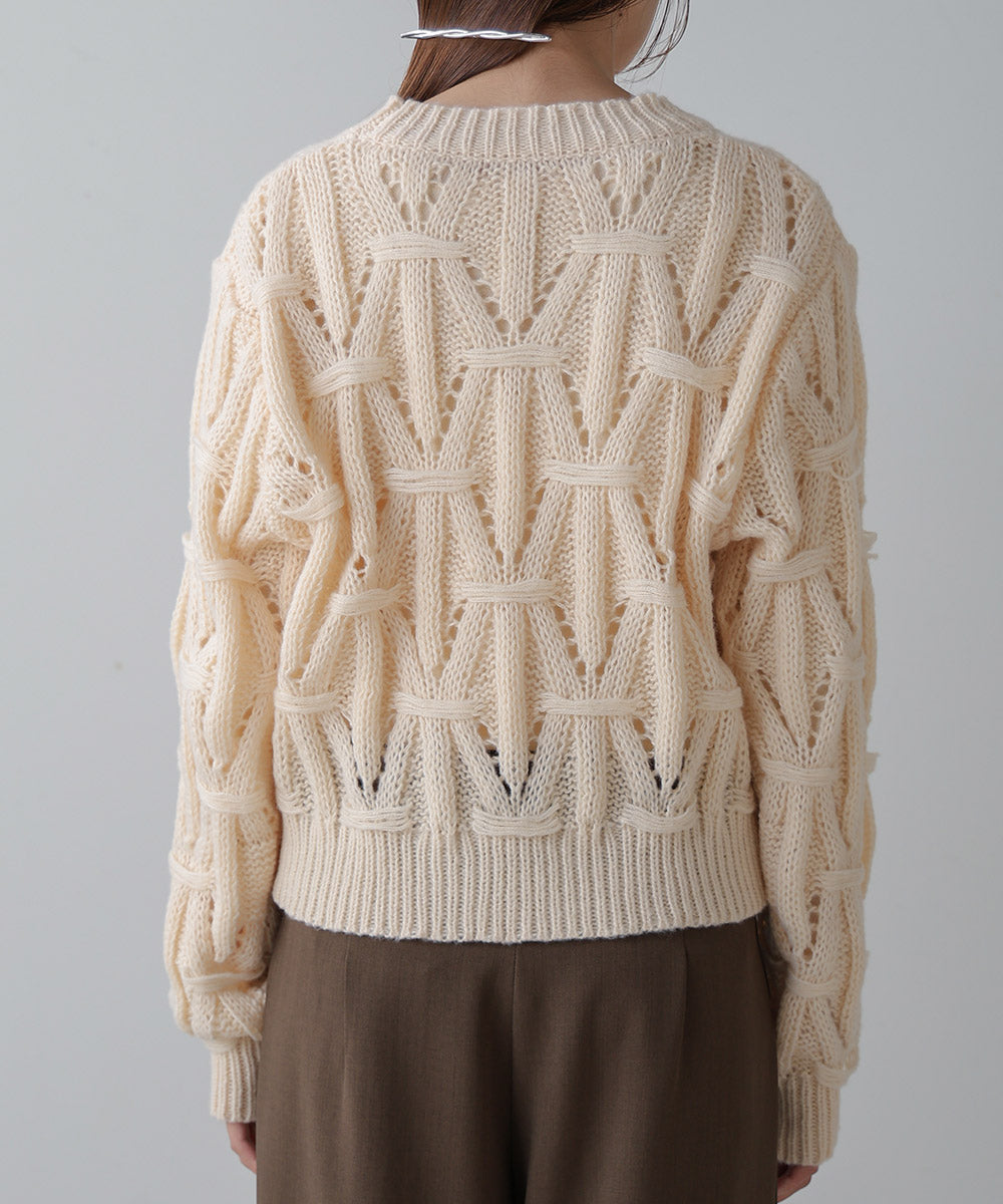 MOHAIR LIKE ANYVEN KNIT