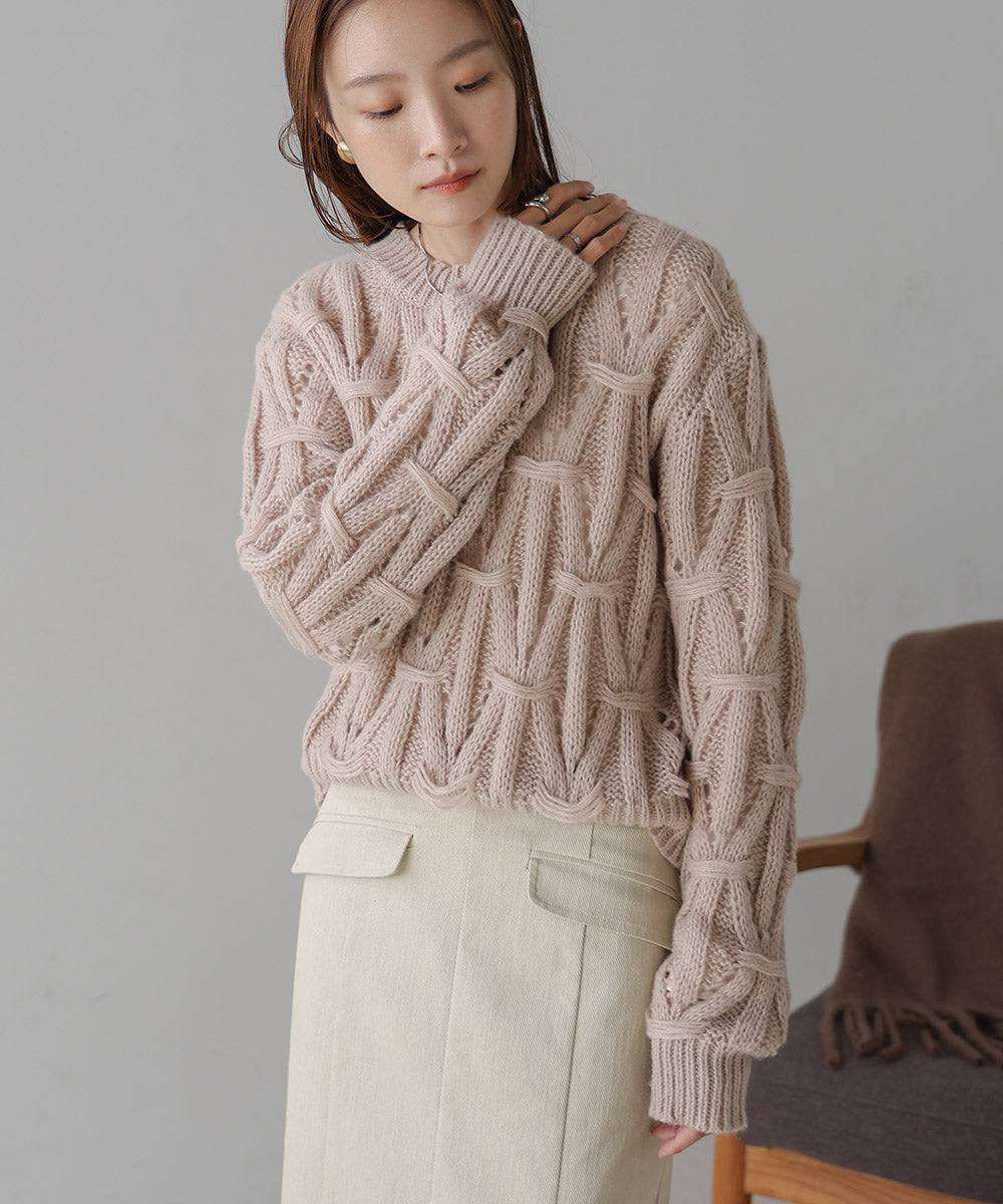 MOHAIR LIKE ANYVEN KNIT