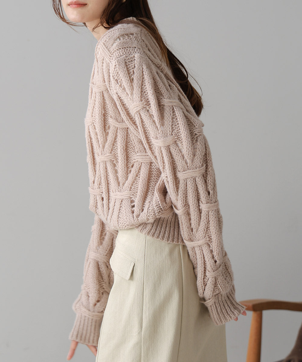 MOHAIR LIKE ANYVEN KNIT