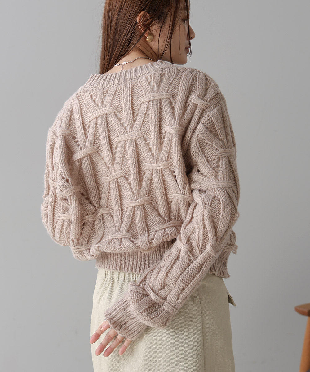 MOHAIR LIKE ANYVEN KNIT