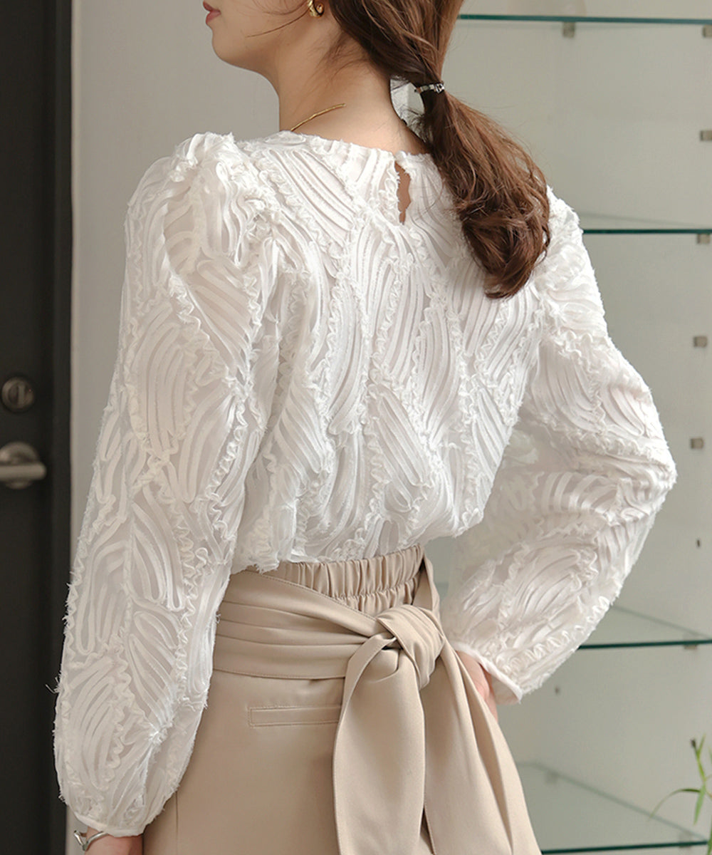 BATTEN LACE BLOUSE