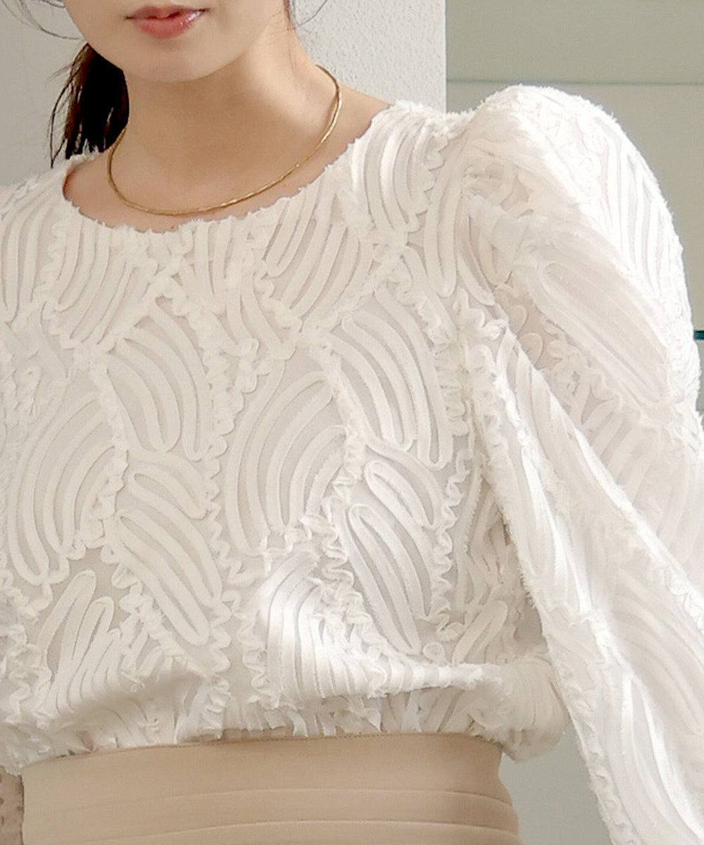 BATTEN LACE BLOUSE