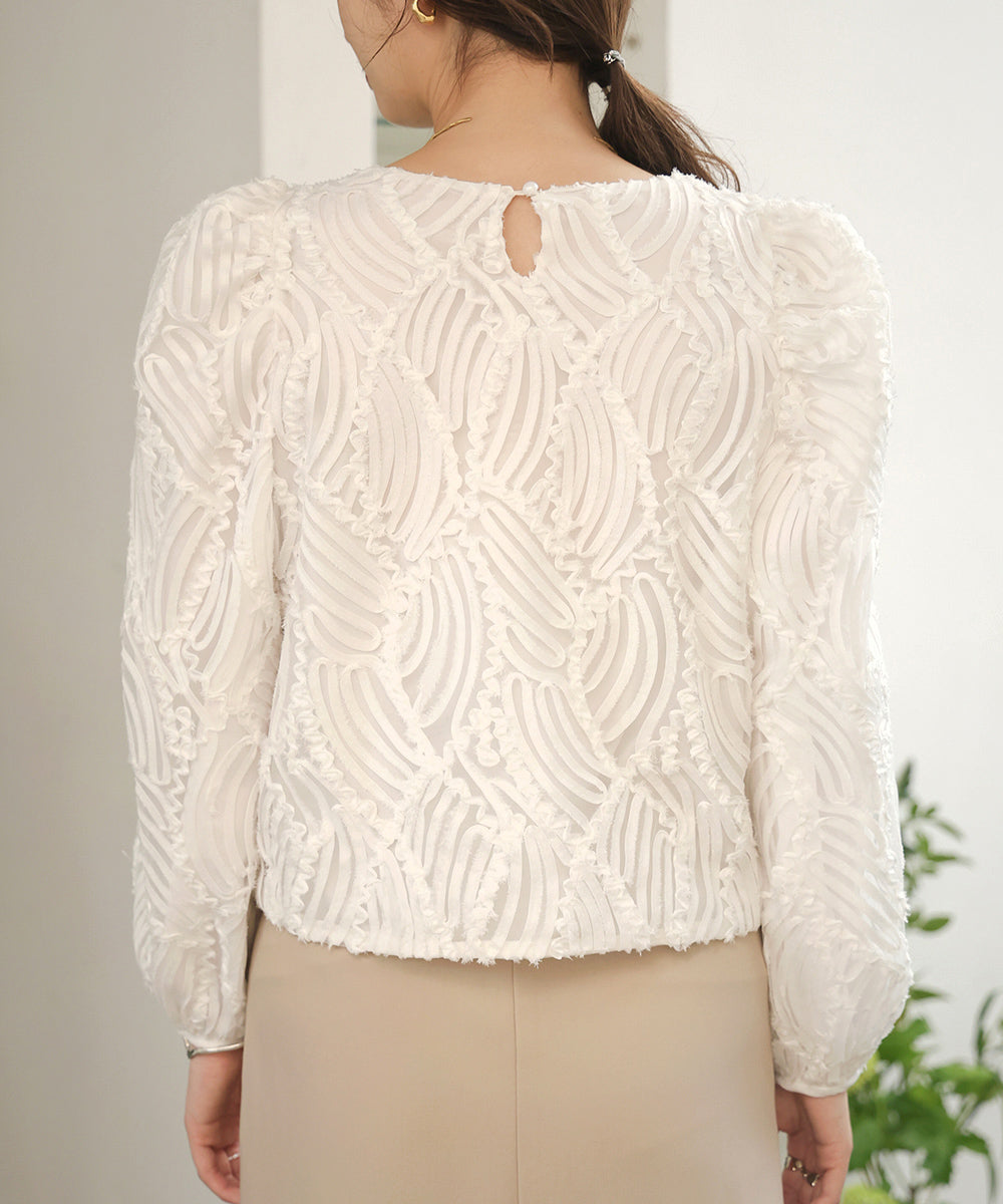 BATTEN LACE BLOUSE