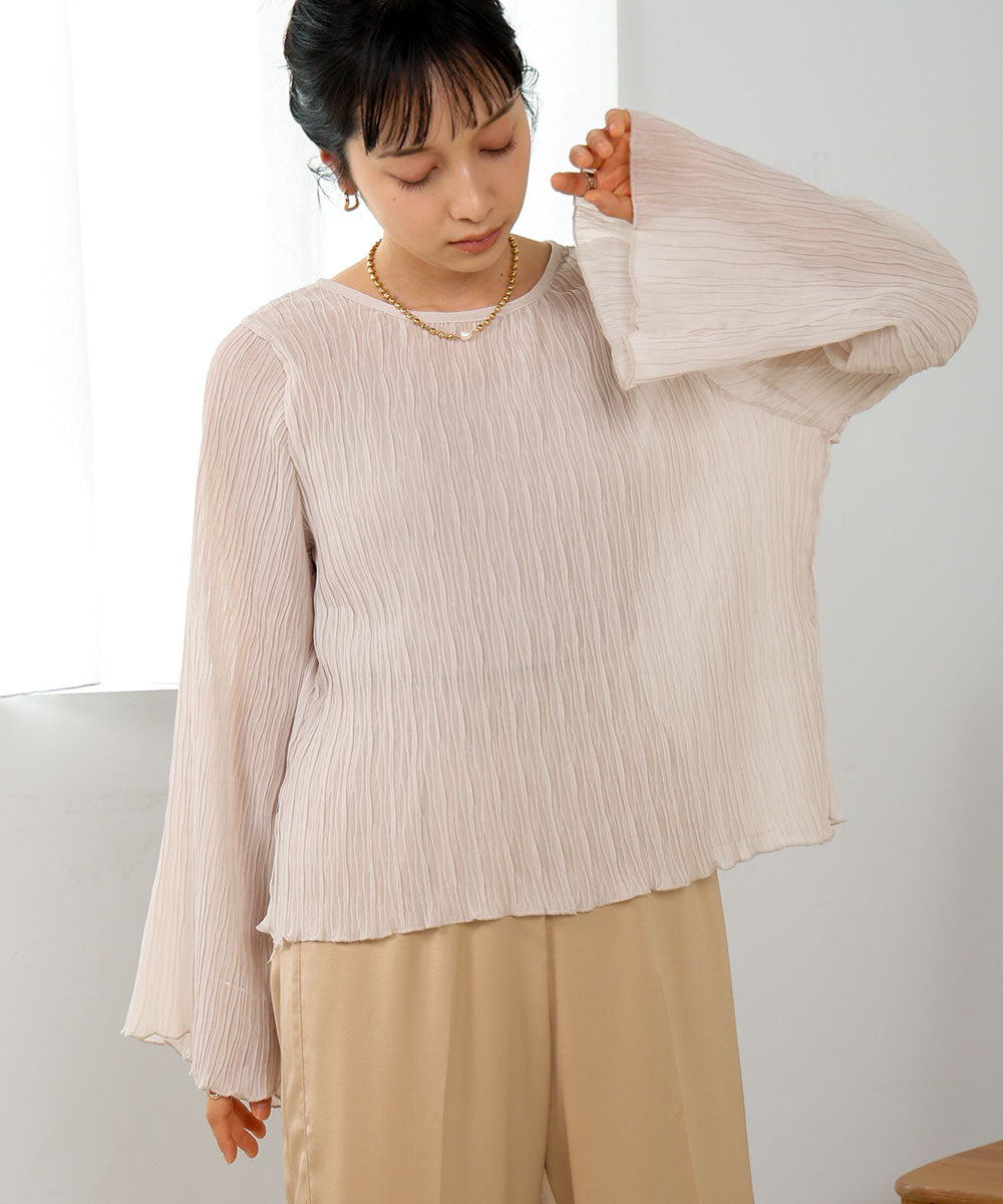 chiffon willow blouse