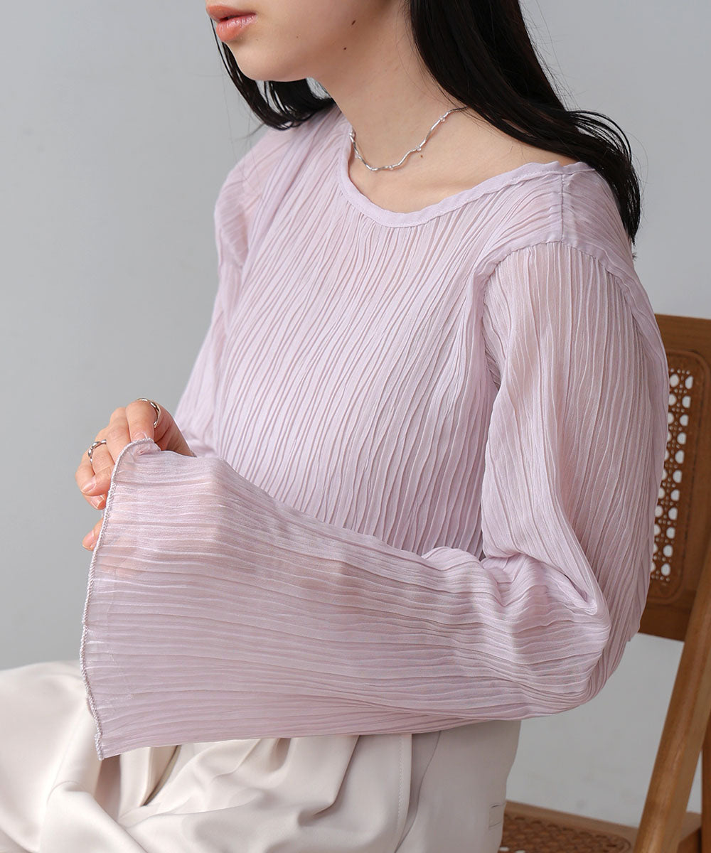 chiffon willow blouse