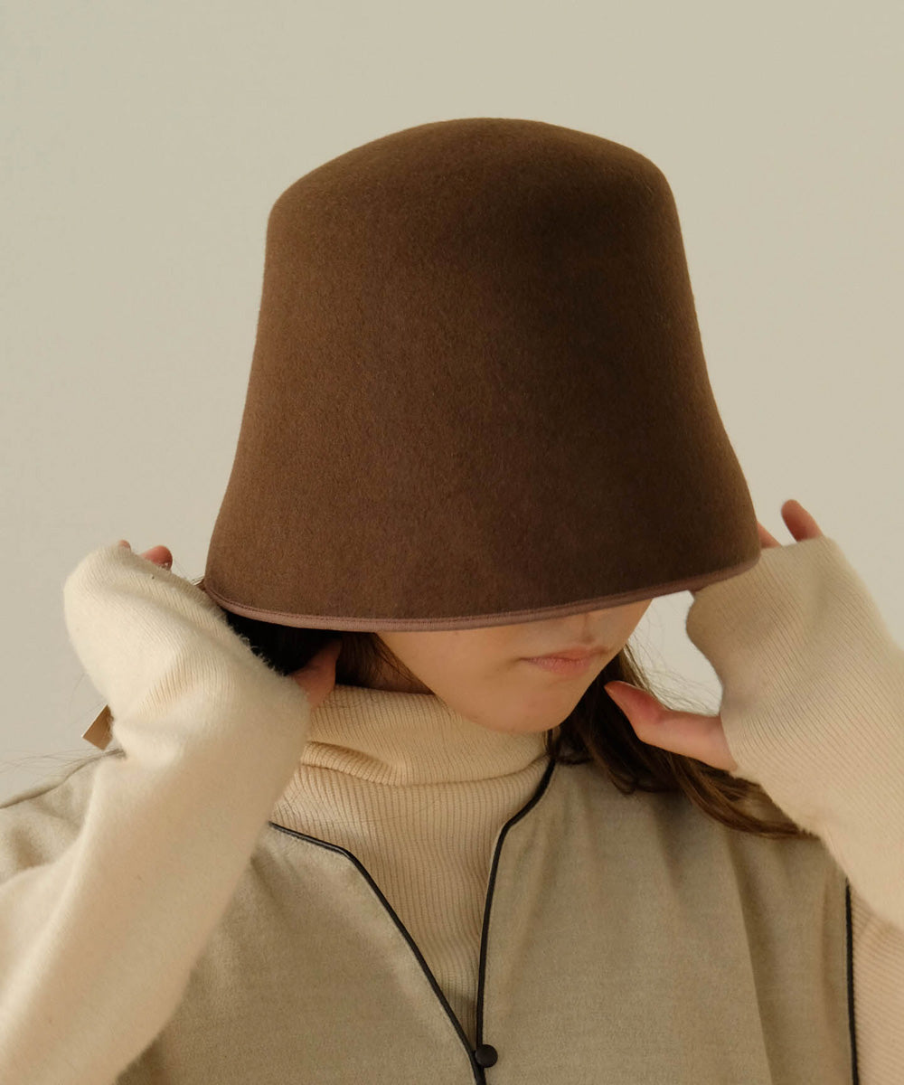 WOOL FELT BUCKET HAT