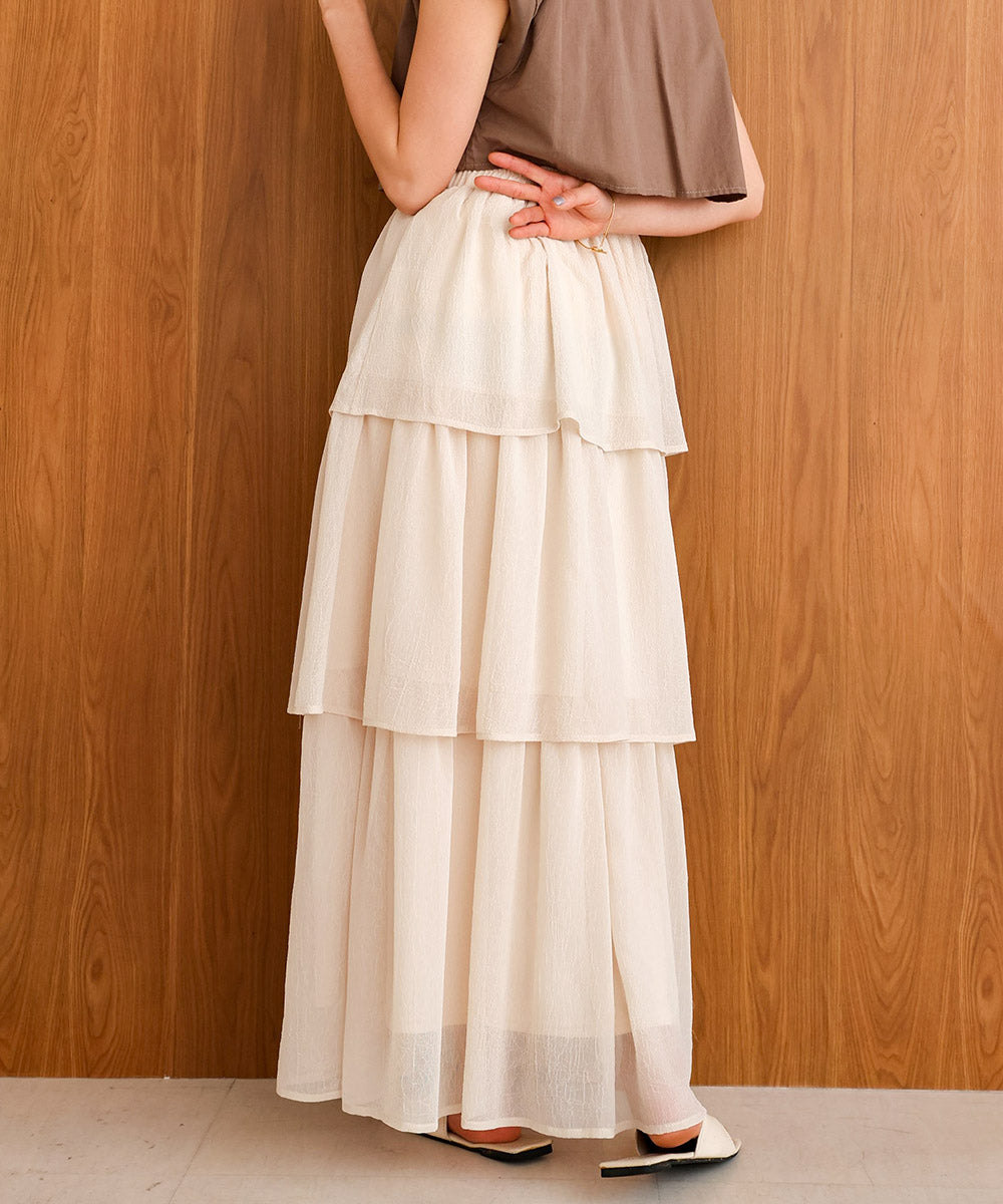 willow tiered skirt