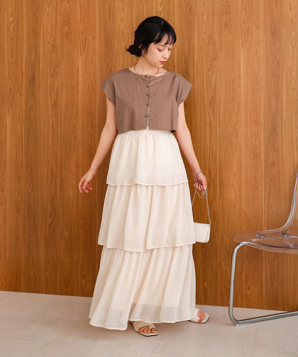 willow tiered skirt