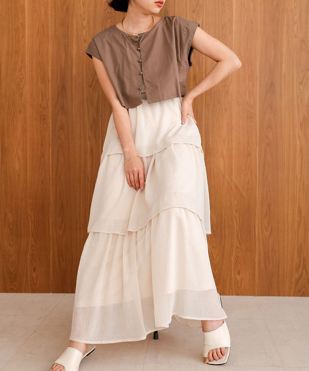 willow tiered skirt