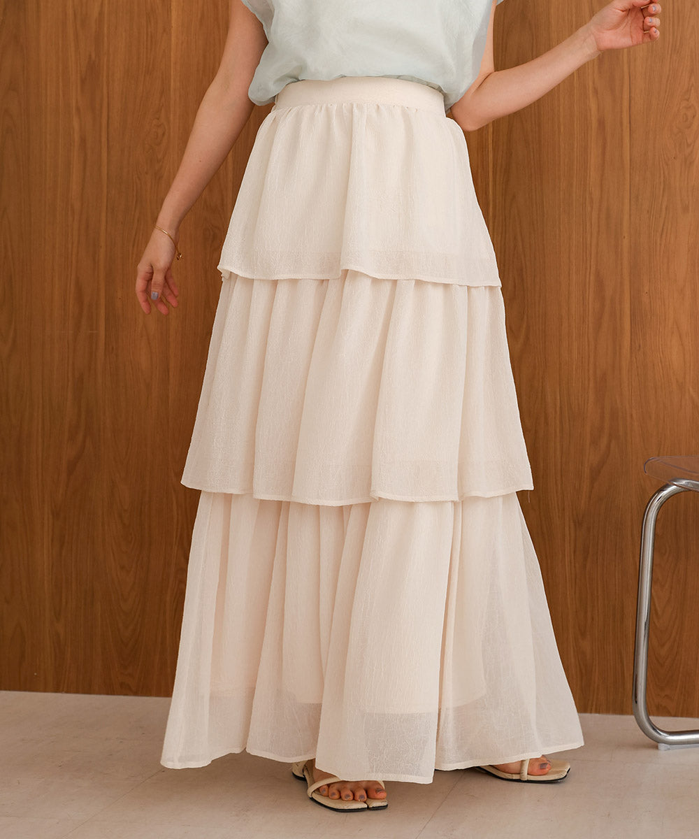 willow tiered skirt