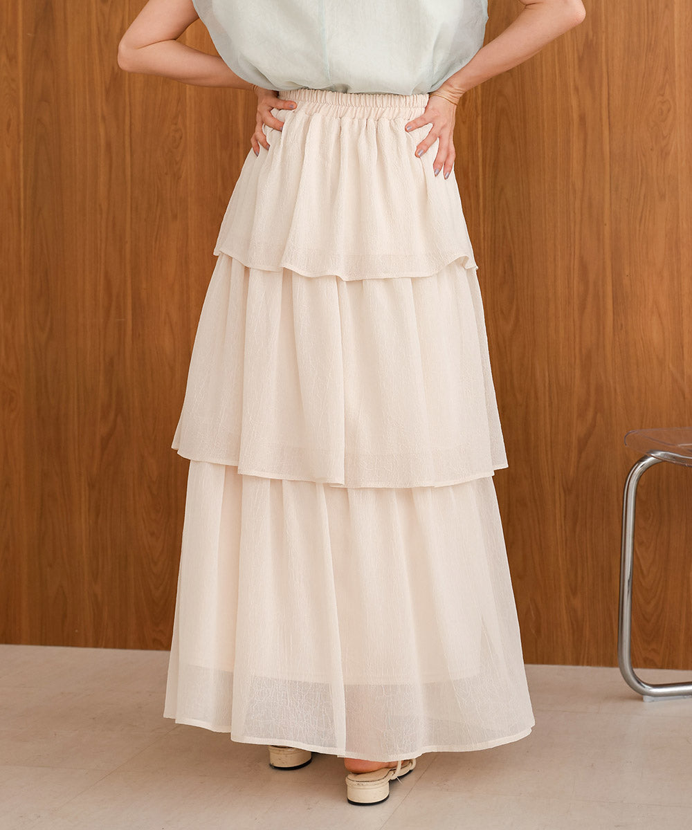 willow tiered skirt