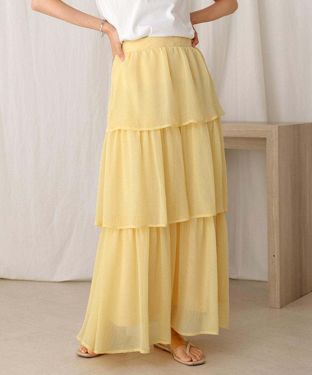 willow tiered skirt