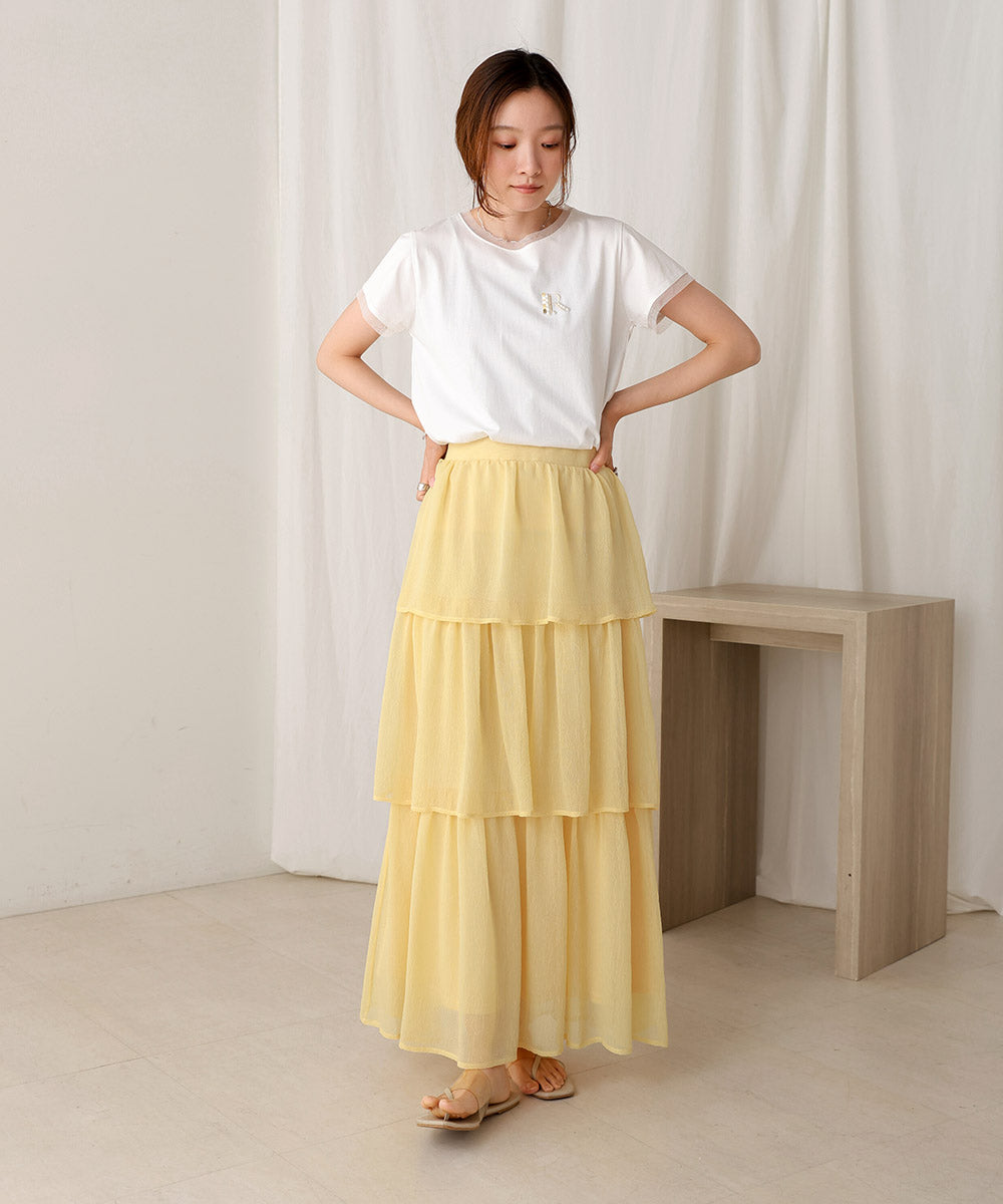 willow tiered skirt