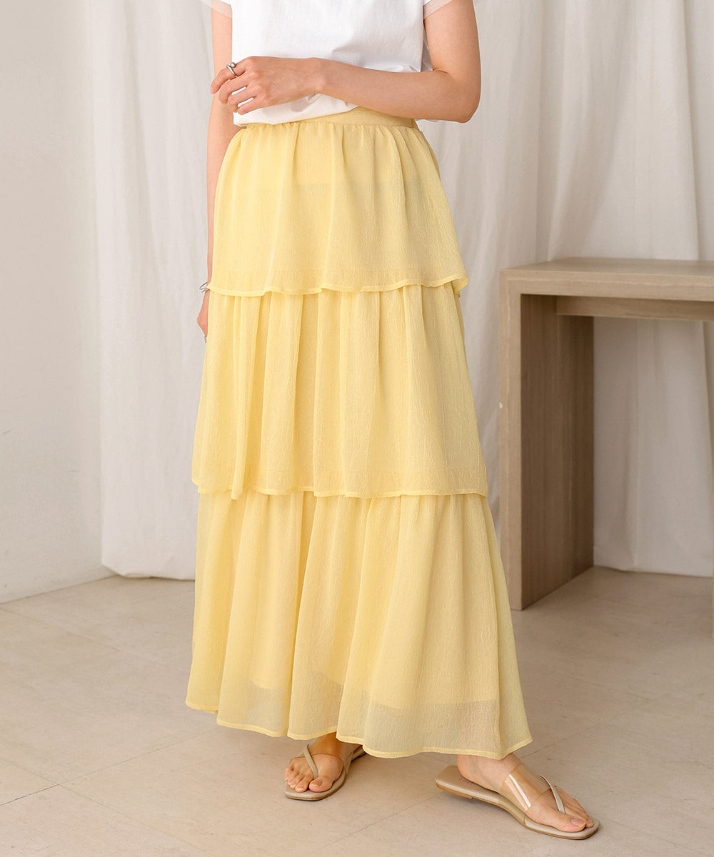 willow tiered skirt