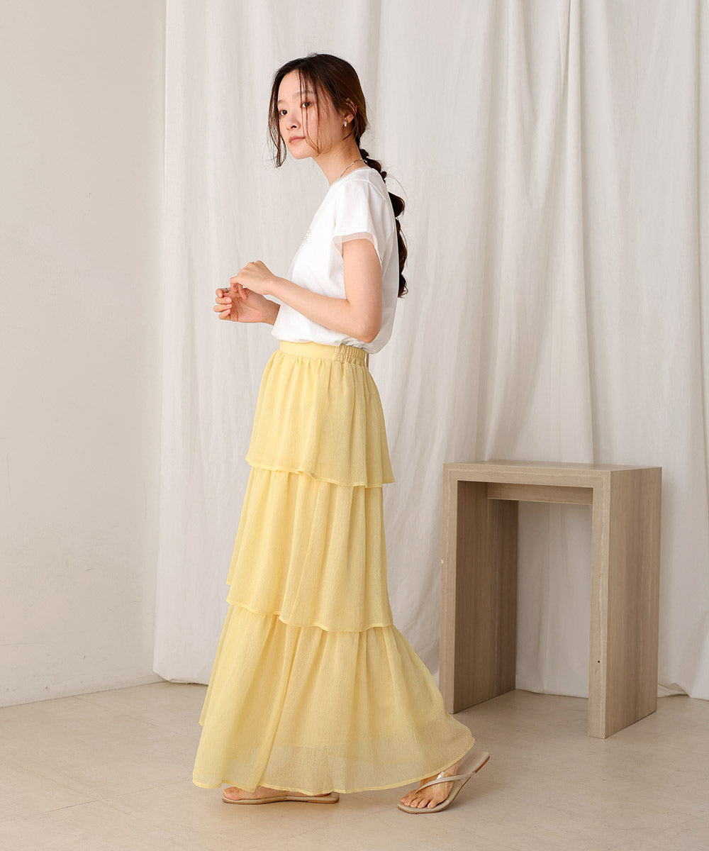 willow tiered skirt