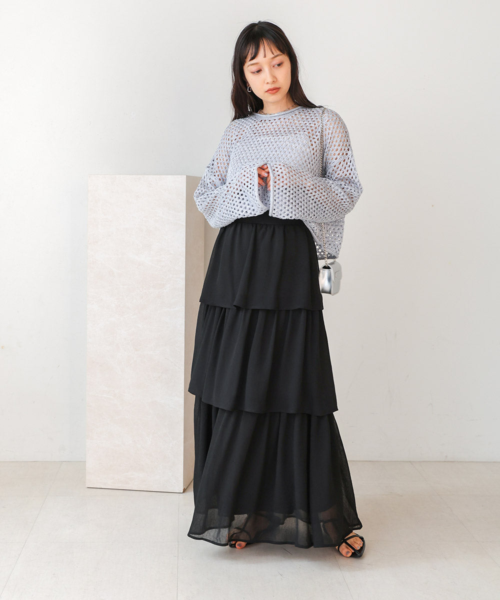 willow tiered skirt