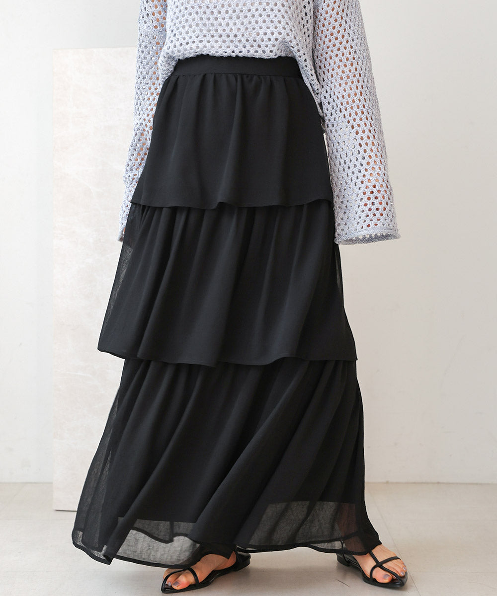 willow tiered skirt