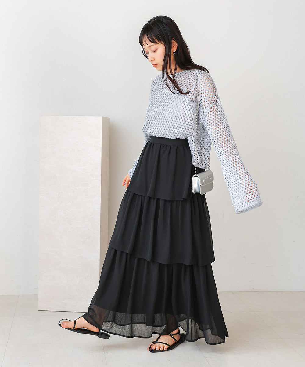 willow tiered skirt