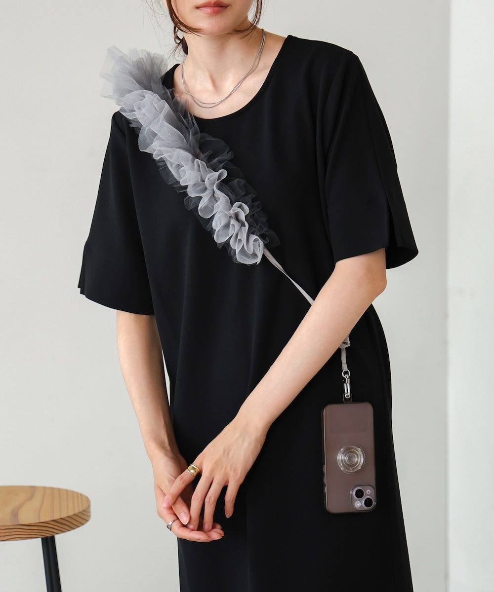 shoulder tulle smartphone strap